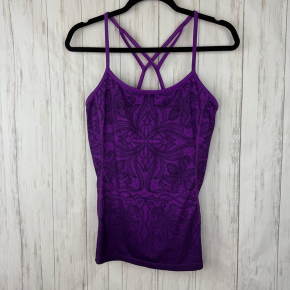 Athleta Purple Strappy Tank - Picture 1 of 6